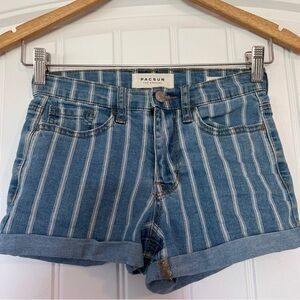 PacSun Shortie Jean Shorts size girls 22